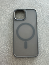 Hülle Apple iPhone 15 Schwarz/Magnetisch