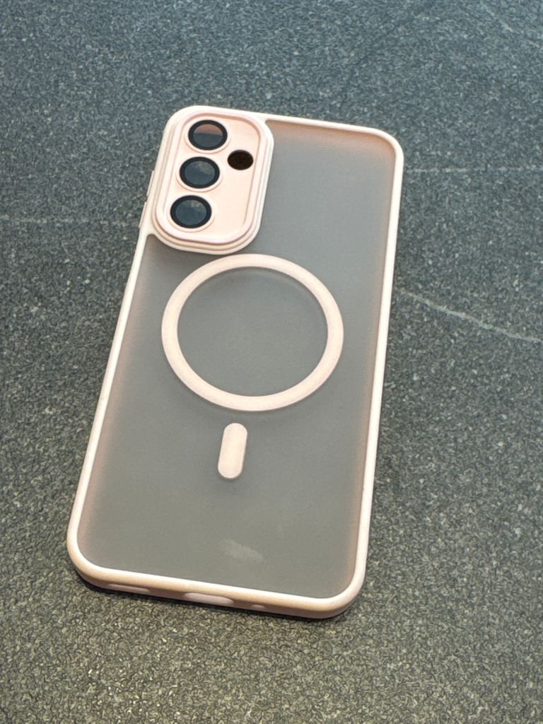 Hülle Samsung A16 Rosa/Magnetisch