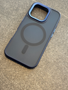 Hülle Apple iPhone 16 Pro Blau/Magnetisch