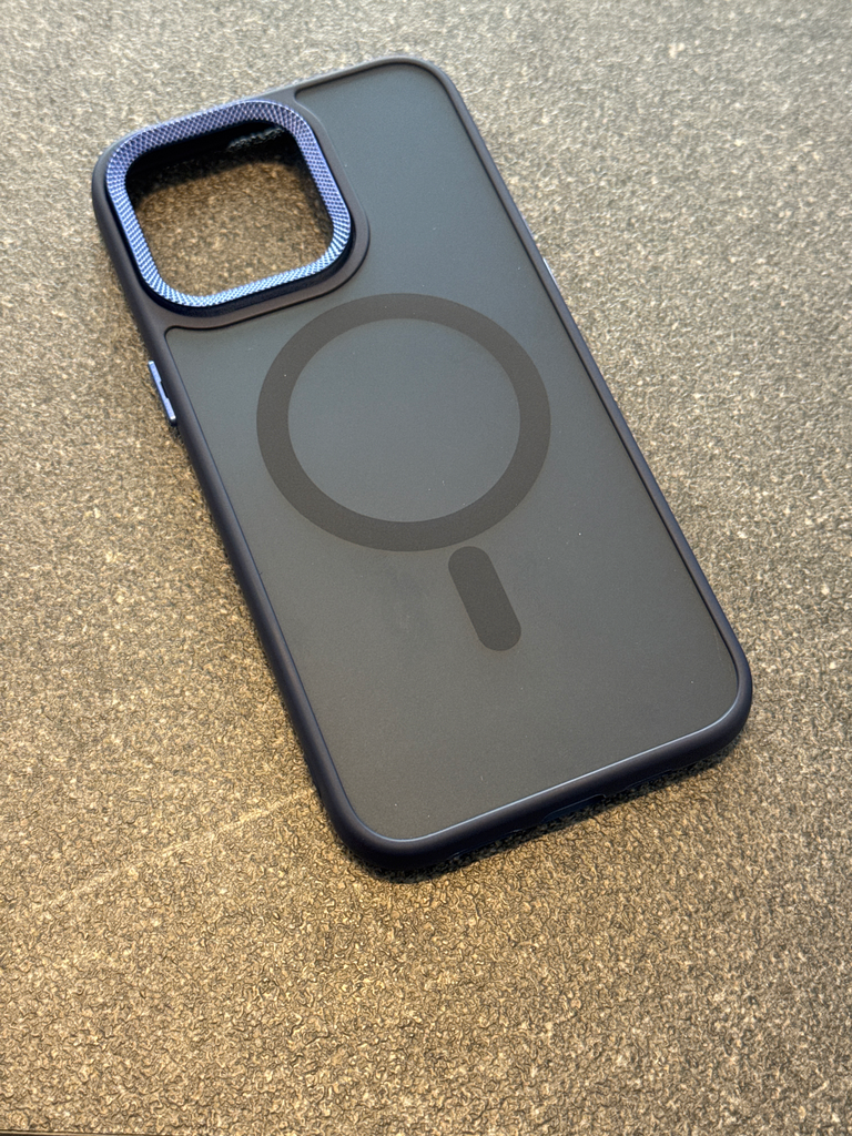 Hülle Apple iPhone 15 Pro Max Blau/Magnetisch