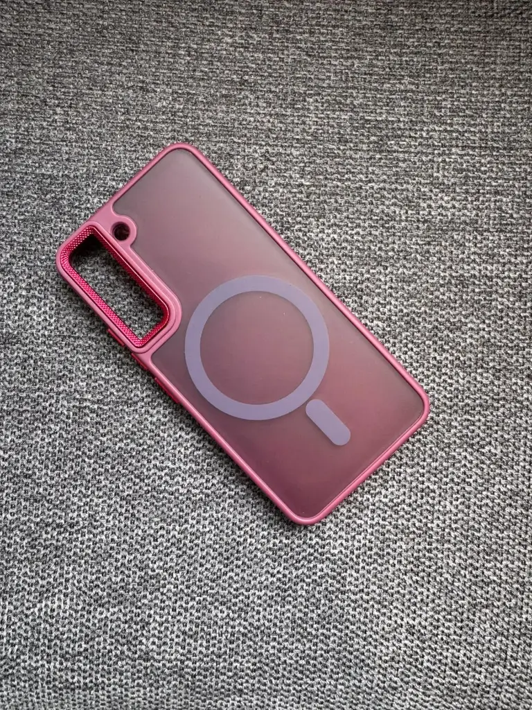 Magnetische Schutzhülle für Samsung S22 – Lila