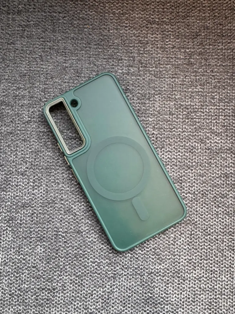 Magnetische Schutzhülle für Samsung S22 – Grün