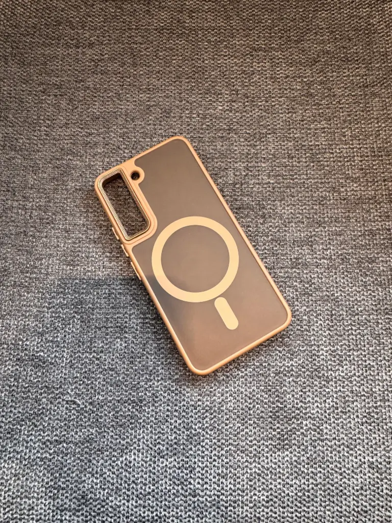 Magnetische Schutzhülle für Samsung S22 – Braun