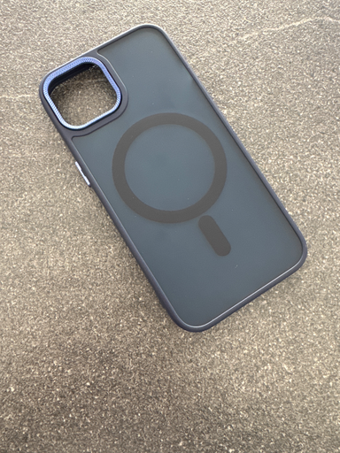 Hülle Apple iPhone 14 Blau/Magnetisch