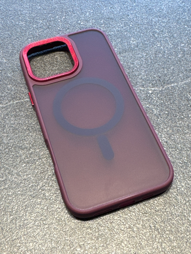 Hülle Apple iPhone 16 Pro Max Lila/Magnetisch