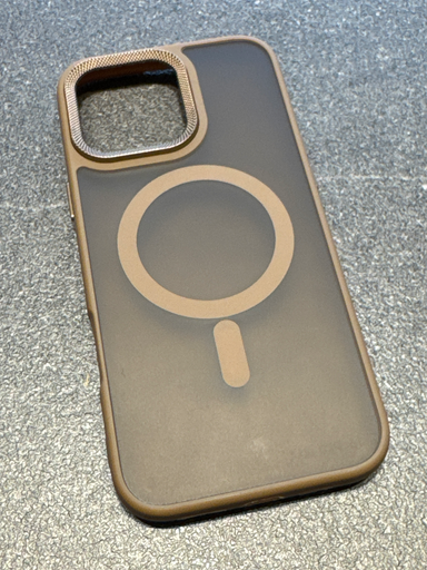 Hülle Apple iPhone 16 Pro Max Braun/Magnetisch