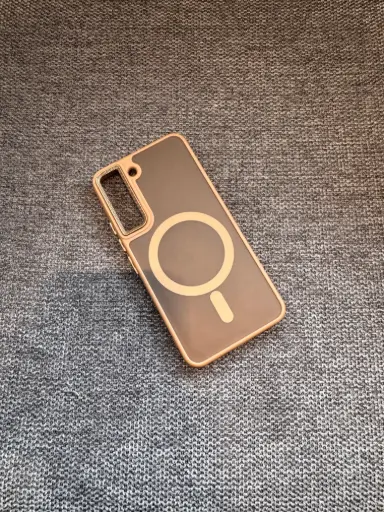 Magnetische Schutzhülle für Samsung S22 – Braun